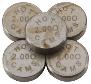 Yamaha WR 250 R Dual Sport Shim Kit - Hot Cams - 2.00mm - 5 Pack - `08-`13